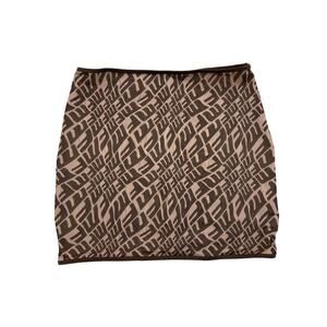 White Fox Boutique - Beautiful Soul Mini Skirt in Brown